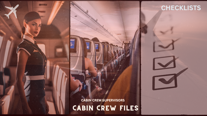 The Ultimate Cabin Supervisor Checklist: Ensuring Passenger Safety and Comfort